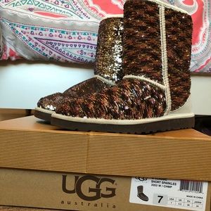 Women’s Classic Short Sparkles Ugg Boots